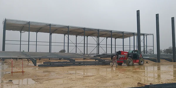 Baran SAS - nos services - hangar agricole