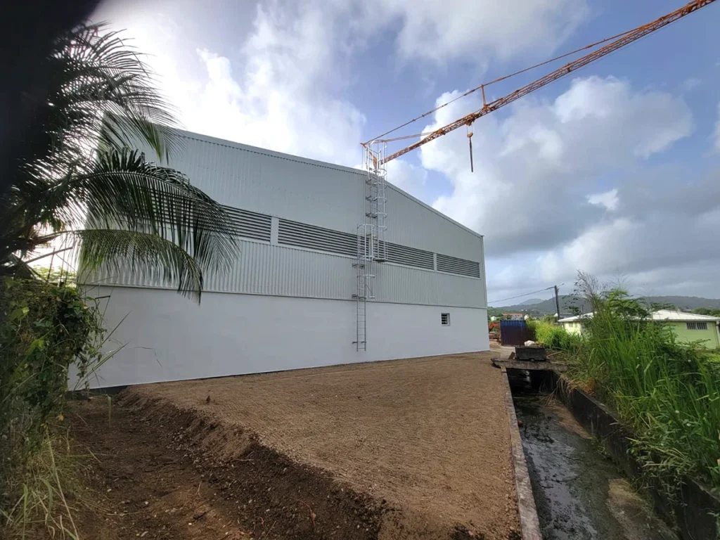 Baran SAS - Charpente et construction d'un bâtiment en Martinique